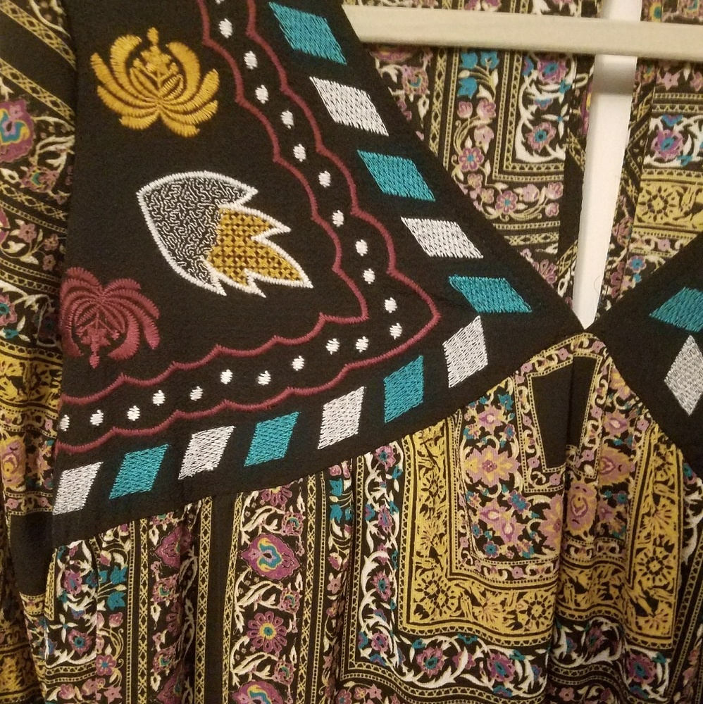 Colorful, hippie dress